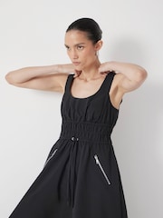 Hush Technical Gathered Midi Dress - Imagem 3 de 6