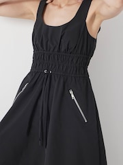 Hush Technical Gathered Midi Dress - Imagem 5 de 6