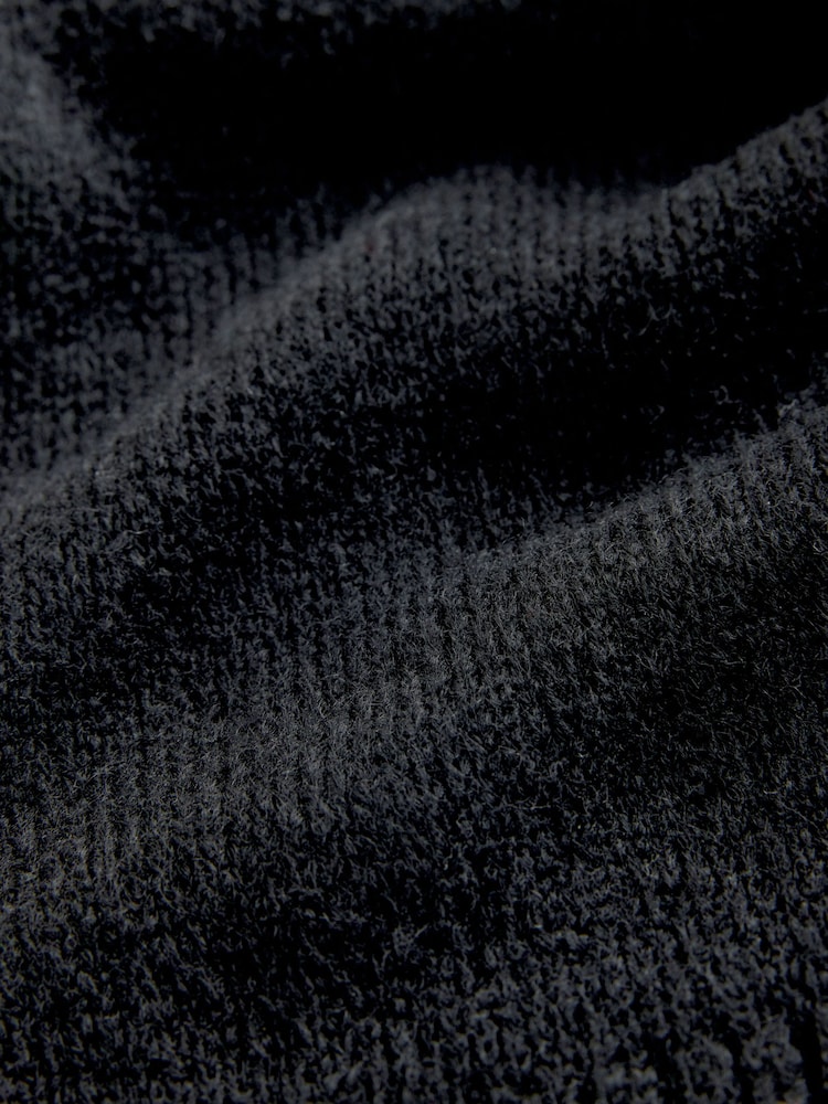 Cath Kidston Black Knitted Heart Crew Neck Jumper - Image 8 of 8 Cath Kidston Black Knitted Heart Crew Neck Jumper - Image 8 of 8