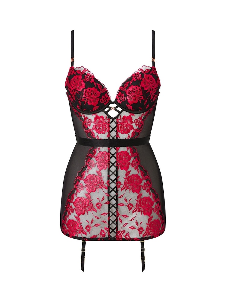 Ann Summers Black Endless Attraction Cami Suspender - Image 6 of 6