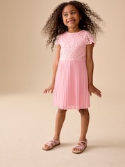 Pale Pink Occasion Dress (3-16yrs) - Image 1 of 9
