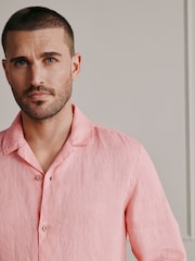 Rosa - 100% Signature-skjorte i lin - Bilde 1 av 9