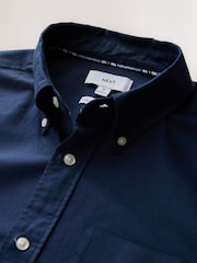 Bleumarin - Mânecă lungă - Lightweight Pocket Oxford Shirt - Imaginea 2 din 3
