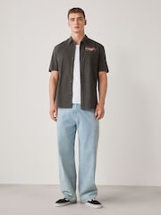 Charcoal Grey Guns - Chemise manches courtes à imprimé - Image 2 de 8