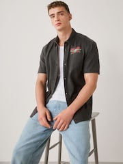 Charcoal Grey Guns - Chemise manches courtes à imprimé - Image 3 de 8