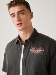 Charcoal Grey Guns - Chemise manches courtes à imprimé - Image 4 de 8