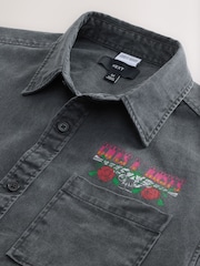 Charcoal Grey Guns - Chemise manches courtes à imprimé - Image 8 de 8