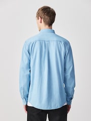 Bleach Denim Western Styling Long Sleeve Shirt - Image 2 of 9