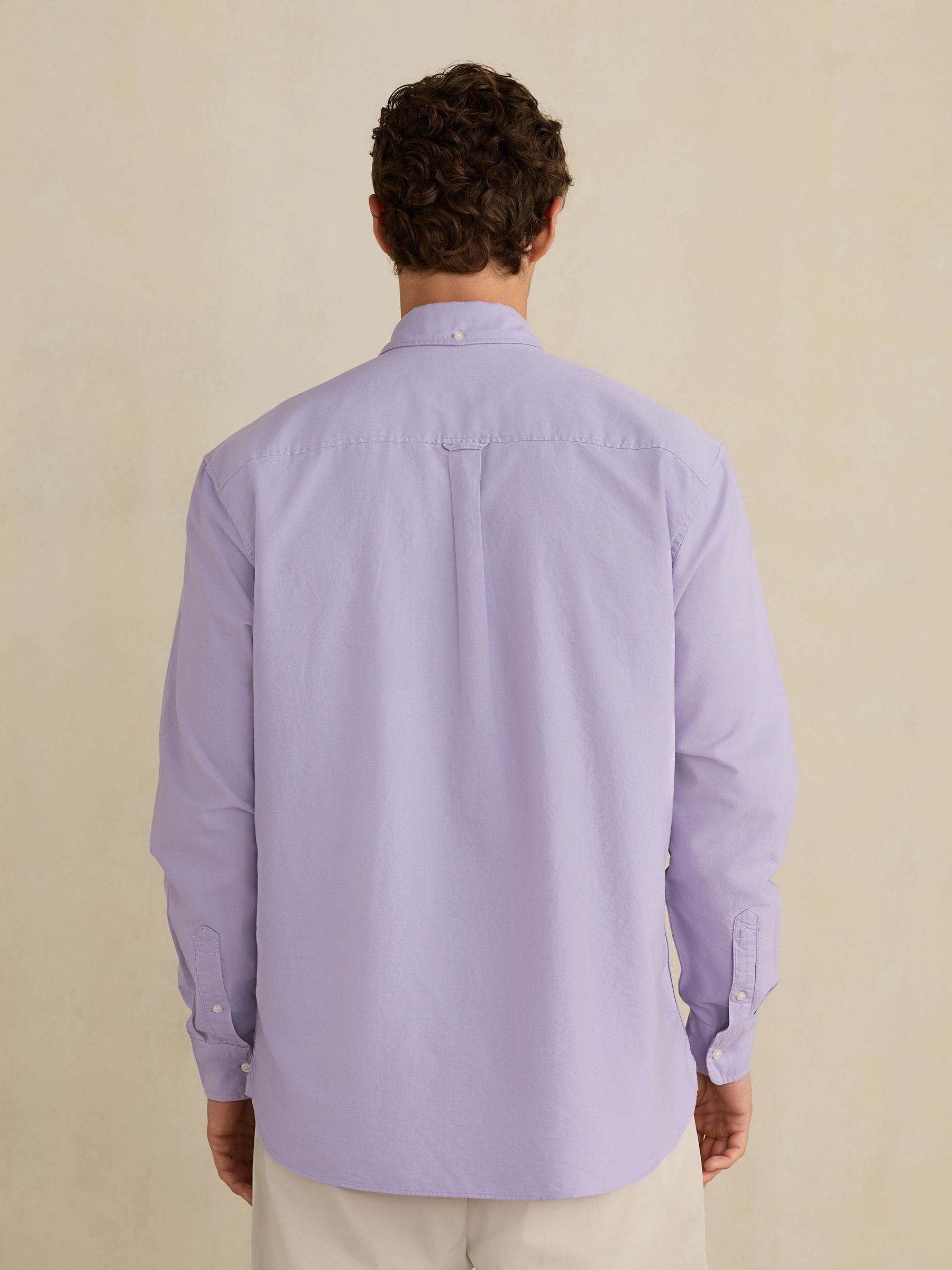 Buy Lilac Purple Long Sleeve N.Premium 100% Cotton Regular Fit