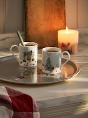 Sophie Allport White Cosy Christmas Standard Mug - Image 1 of 4