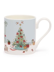 Sophie Allport White Cosy Christmas Standard Mug - Image 3 of 4