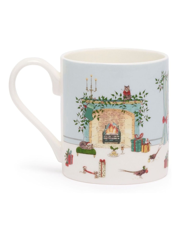 Sophie Allport White Cosy Christmas Standard Mug - Image 4 of 4 Sophie Allport White Cosy Christmas Standard Mug - Image 4 of 4