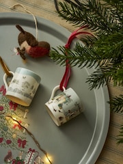 Sophie Allport Mini Cosy Christmas Bauble Mug - Image 1 of 2