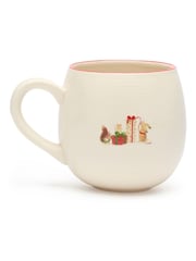 Sophie Allport White Cosy Christmas Stoneware Mug - Image 4 of 4