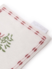 Sophie Allport Mistletoe Embroidered Drink Napkins Set of 4 - Slika 5 iz 5