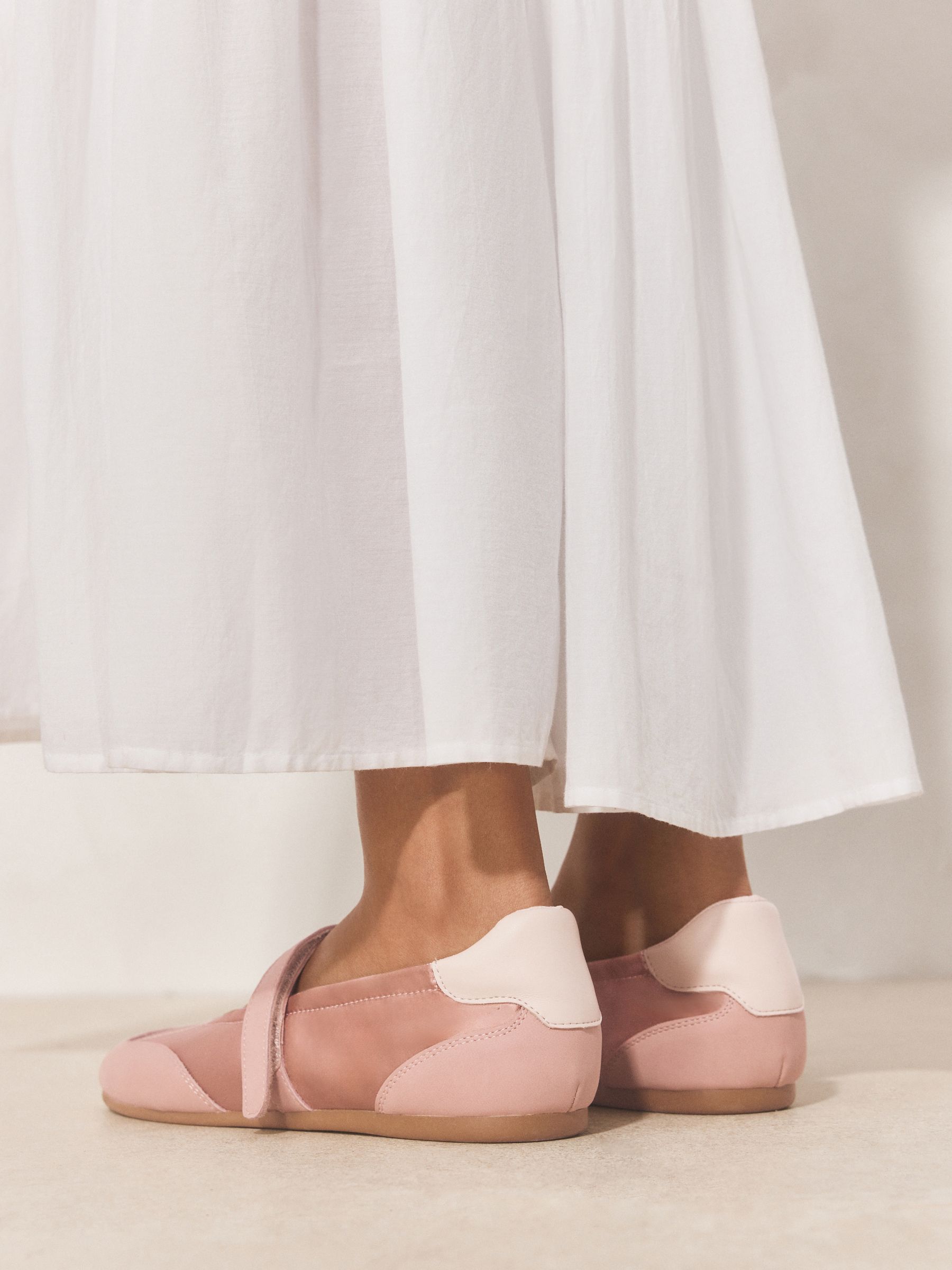 Next Rise Shoes Buy Pink Forever Comfort® Sneakerina Flats from the Next UK online shop