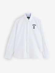 Hackett Classic Fit Oxford White Shirt - Imagen 1 de 1