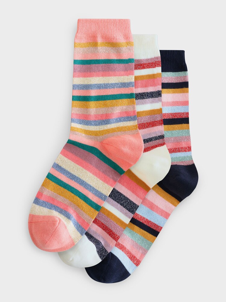 PS Paul Smith Multi Stripe Socks 3 Pack - Bild 1 von 4
