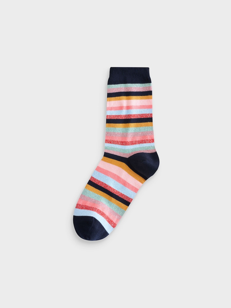PS Paul Smith Multi Stripe Socks 3 Pack - Image 4 of 4 PS Paul Smith Multi Stripe Socks 3 Pack - Image 4 of 4