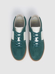 Hackett Harper League Suede and Leather Trainers - Image 3 of 6