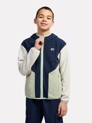 New Balance Blue Premium Fleece Jacket - Image 1 of 8