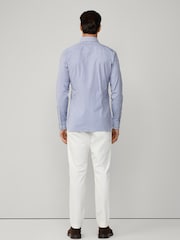 Hackett Tailored Fit Gingham Shirt - Image 5 of 7