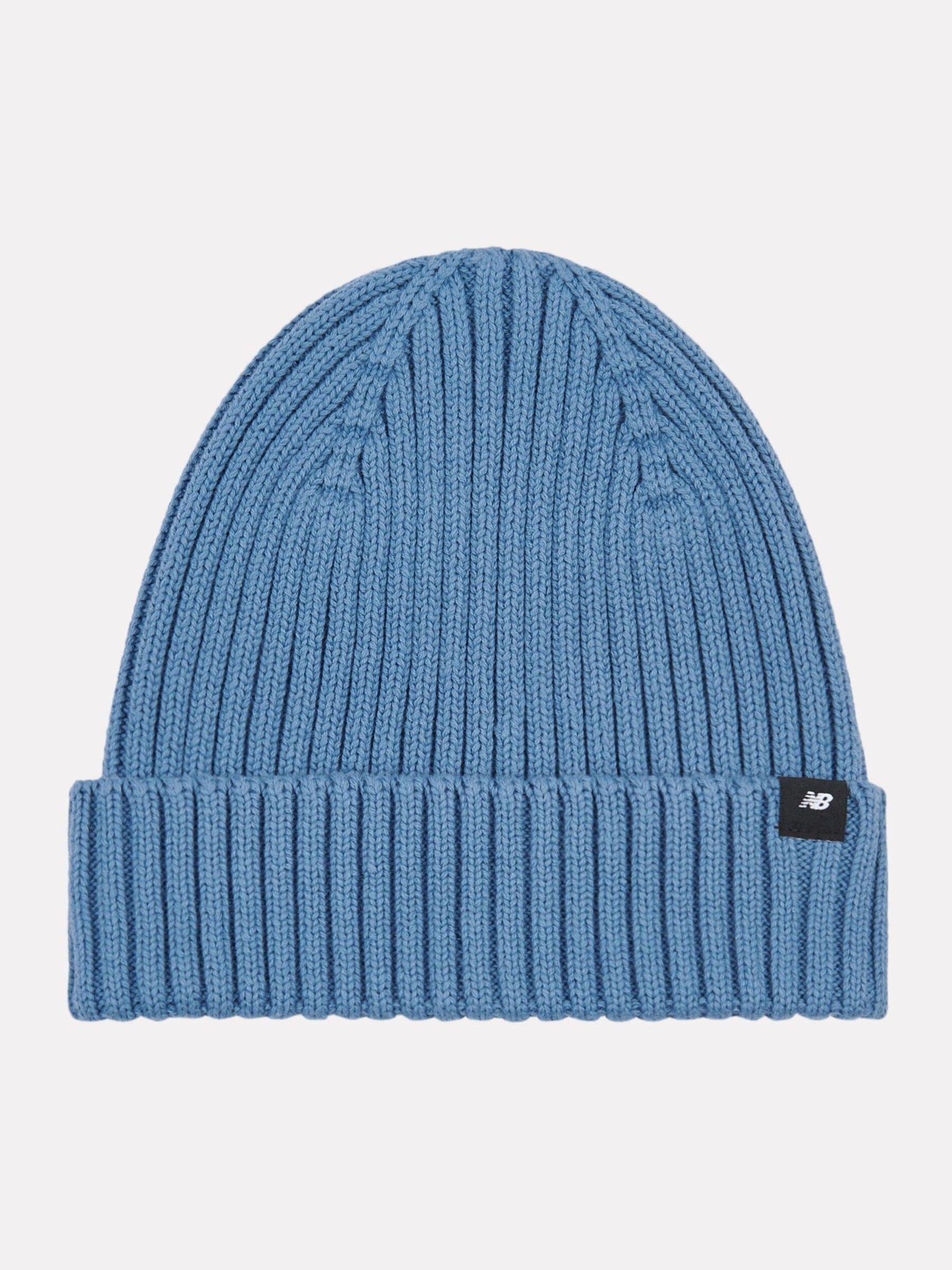 Buy New Balance Shoreline Blue Tab Beanie Hat from Next USA