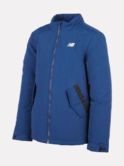 New Balance Blue Wadded Funnel Jacket - Image 2 of 6