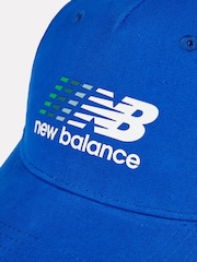 New Balance Blue Multi Colour Prong Graphic Cap - Image 3 of 3