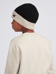 New Balance Black Contrast Beanie - Image 3 of 6