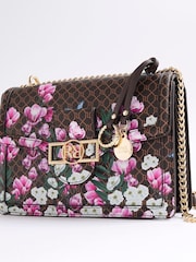 River Island Brown Morgan Seaford Floral Print Shoulder Bag - Image 4 of 6
