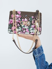 River Island Brown Morgan Seaford Floral Print Shoulder Bag - Image 6 of 6