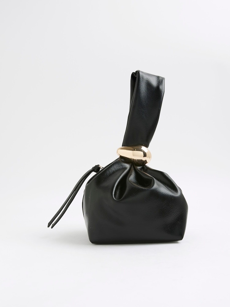 River Island Black Grab Bag - Image 1 of 5