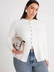 River Island pletena jopa z gumbi - Slika 1 iz 2