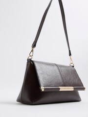 River Island Red Bar Front Clutch Bag - Image 4 of 5
