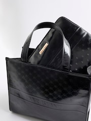 River Island Black Tote Bag and Laptop Case Bundle Set - Image 4 of 5