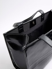 River Island Black Tote Bag and Laptop Case Bundle Set - Image 5 of 5