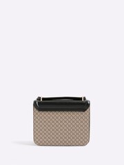 River Island Black Lock Front Satchel Cross-Body Bag - Image 2 of 5