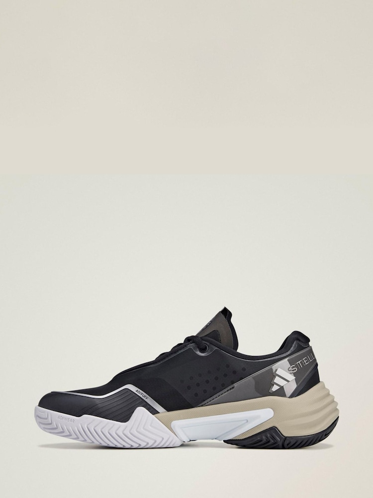 adidas Stella McCartney Black Barricade Trainers - Image 2 of 11 adidas Stella McCartney Black Barricade Trainers - Image 2 of 11