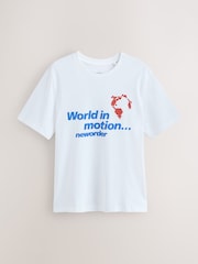 White New Order Relaxed Fit Band Graphic Print T-Shirt - Image 6 of 8