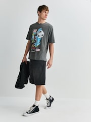 Grey Toffs Football World Cup Relaxed Fit T-Shirt - Image 3 of 5