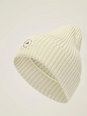 adidas Stella McCartney Cream Logo Beanie - Image 1 of 4