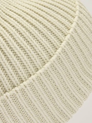 adidas Stella McCartney Cream Logo Beanie - Image 3 of 4