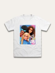 Brand Threads White Barbie T-Shirt - Image 1 of 1