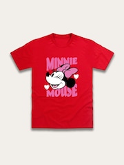 Brand Threads Red Minnie Mouse T-Shirt - Image 1 of 1