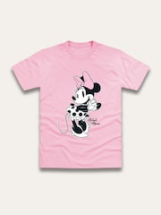 Brand Threads Pink Minnie Mouse T-Shirt - Image 1 of 1