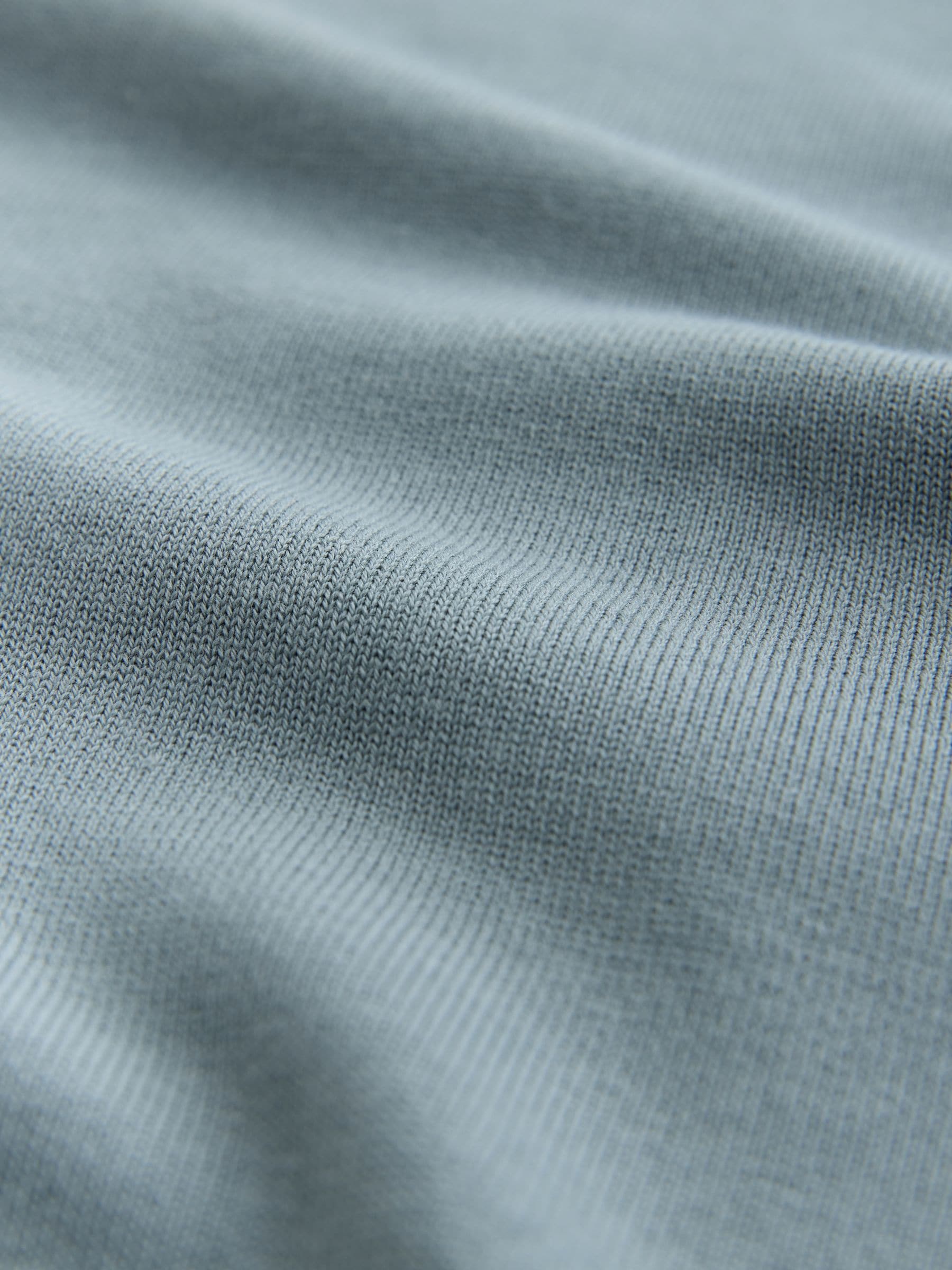 Buy Light Blue Slim Fit N. Premium Tipped Short Sleeve Quarter Zip