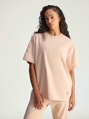 adidas Stella McCartney Brown Logo T-Shirt - Image 5 of 6