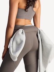 adidas Stella McCartney Grey Full Length Training Leggings - Image 9 of 12