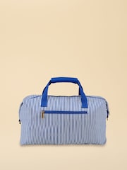 Joules Ticking Stripe Packaway Duffle - Image 2 of 5